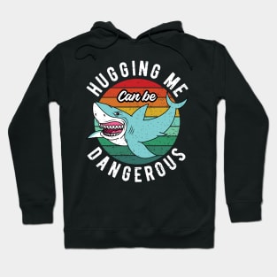 Hugging Me Can Be Dangerous Hoodie